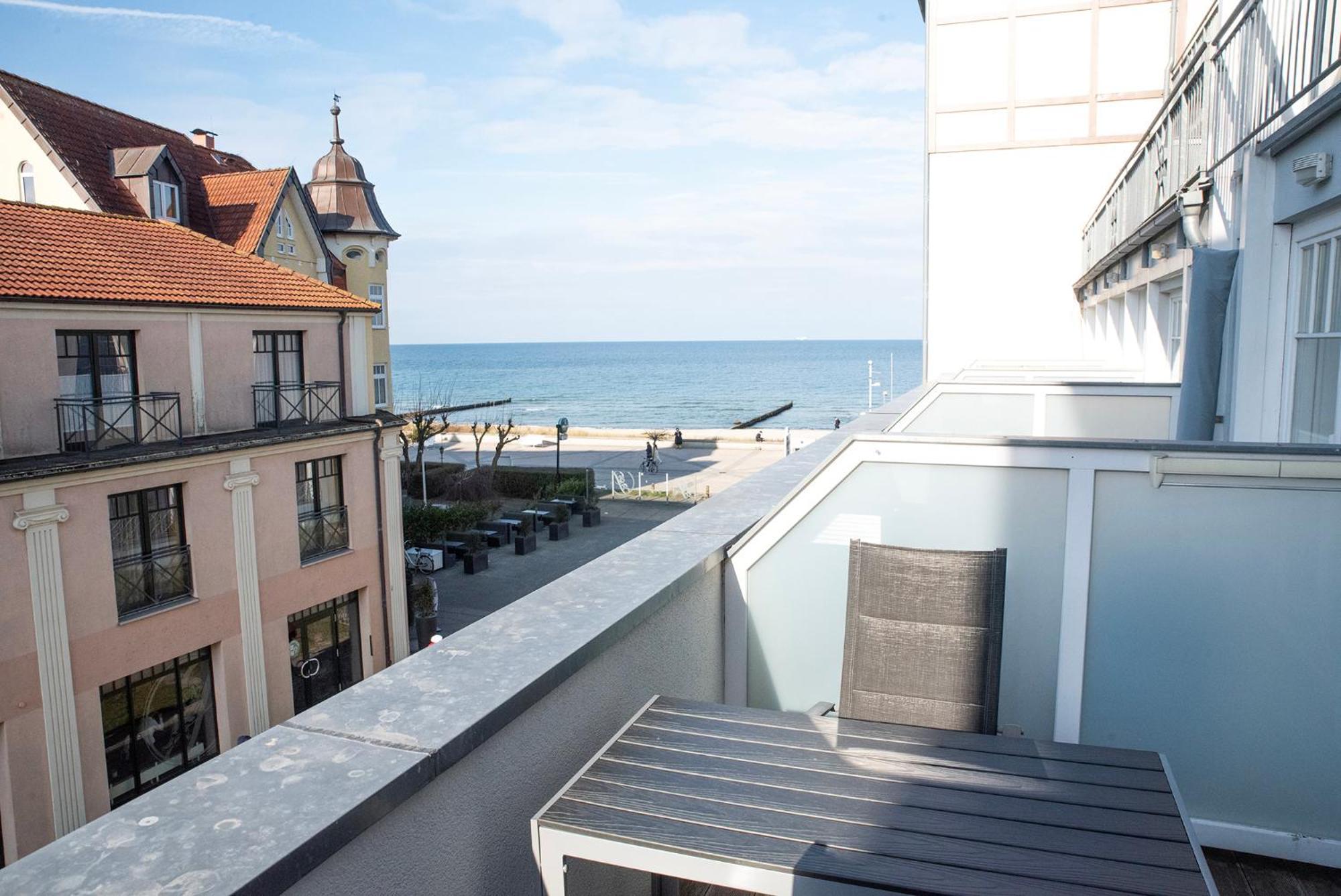 Meeresblick Wohnung 218 Kuehlungsborn Luaran gambar