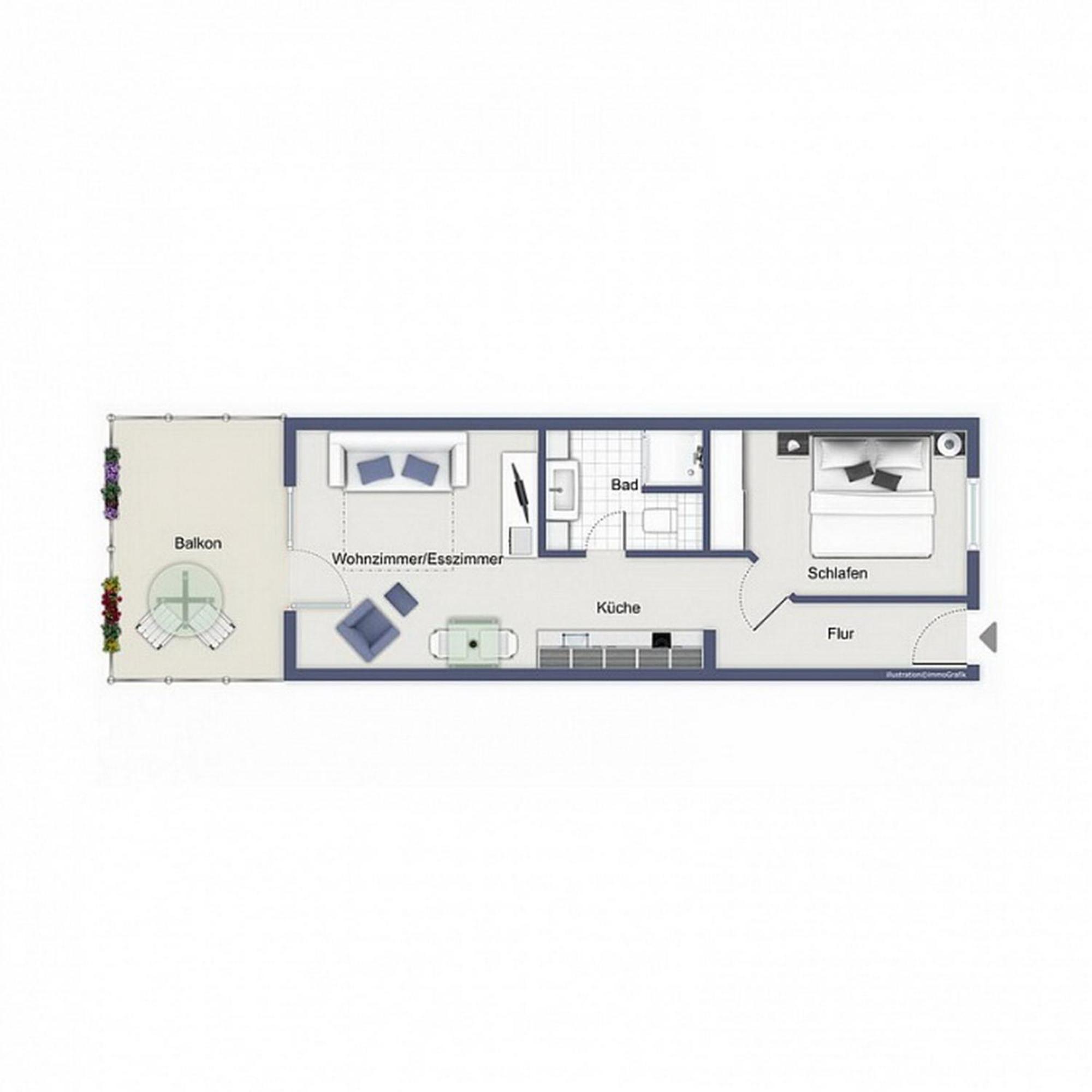 Meeresblick Wohnung 218 Kuehlungsborn Luaran gambar